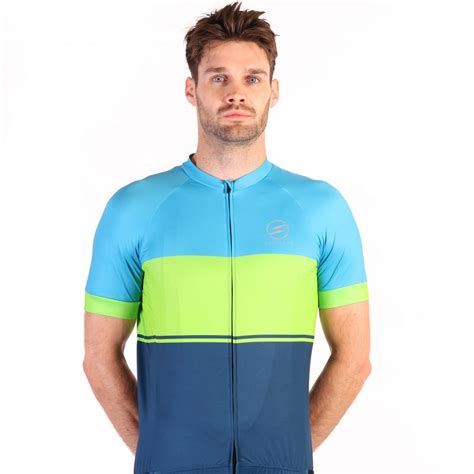 Men's Classic Recycled Cycling Jersey (Fluoro Green) | Scimitar Sportswear | Recycled Cycling ...