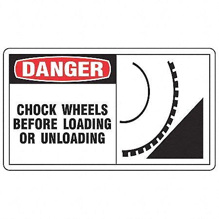 ACCUFORM Plastic, Danger Sign, 10" Width, 7" Height, White, With Mounting Holes - 8XDH5 ...