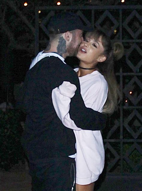 ARIANA GRANDE and Her Boyfriend Mac Miller Night Out in Los Angeles 09 ...