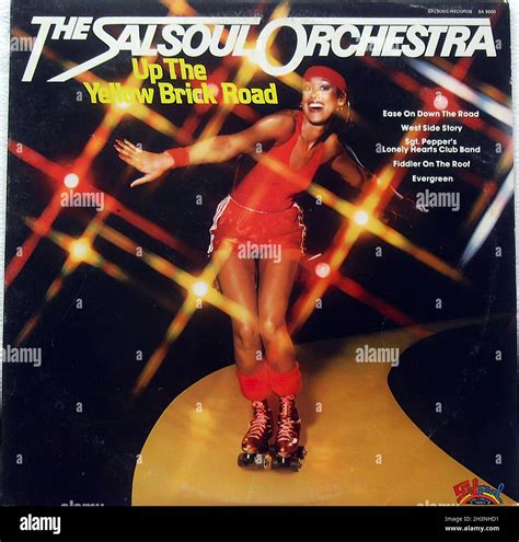 1978 Salsoul Orchestra Disco Lp Roller Skate Girl Album Sleeve Record Cover 1970s Stock Photo ...