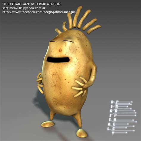 The Potato Man By Sergio Mengual Detail 3 by SergioMengual2012 on DeviantArt