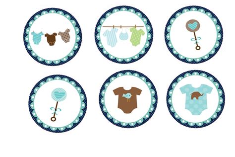 Baby Shower Cakes: Boy Baby Shower Cupcakes Toppers