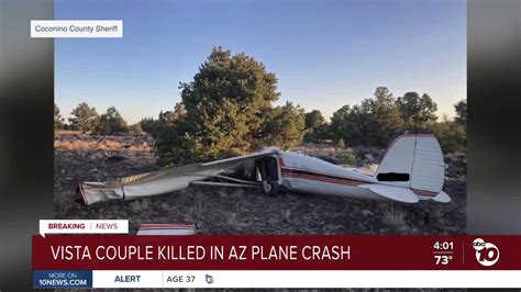 Man and woman from Vista killed in Arizona plane crash