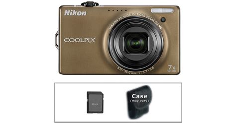 Nikon CoolPix S6000 Digital Camera with Basic Accessory Kit