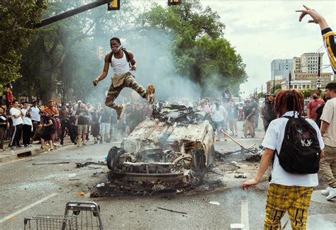 Salt Lake City protest escalated quickly : r/pics