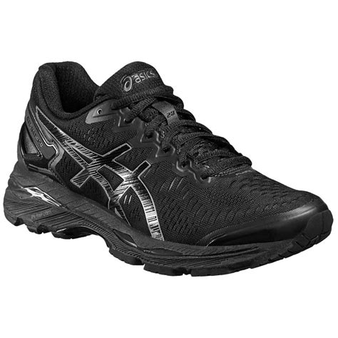 Asics Womens GEL-Kayano 23 Running Shoes - Black - Tennisnuts.com