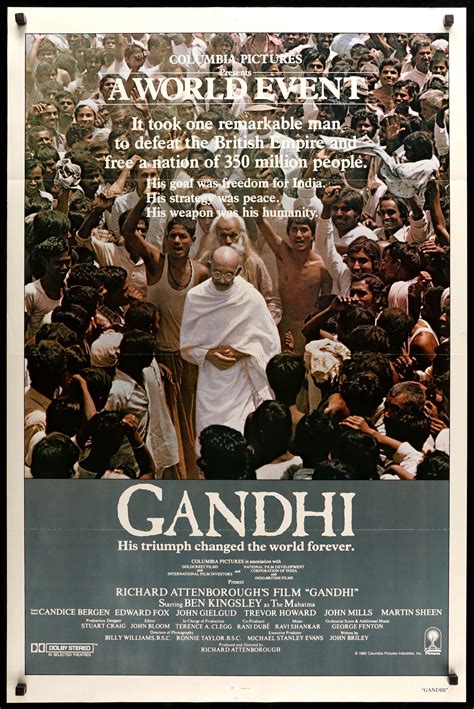 'GANDHI' Film Screening - Resource Center for Nonviolence