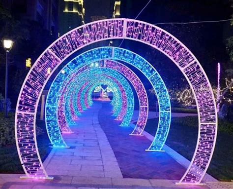 Christmas Decorative LED Arch Light Tunnel | YanDecor