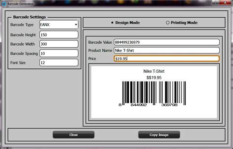 Easy to use barcode label designer. Design or generate barcode labels for your boutique or ...