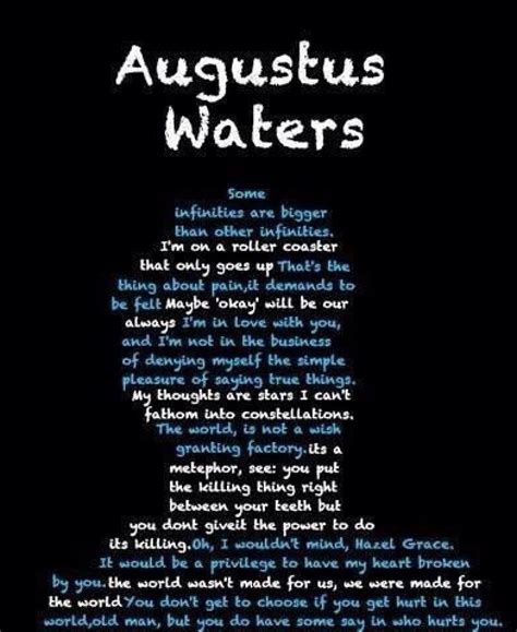 Augustus Waters quotes! #TFIOS 3 days left | The fault in our stars ...