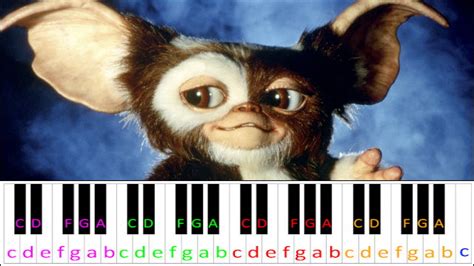 Gremlins - Theme Song | Piano Letter Notes