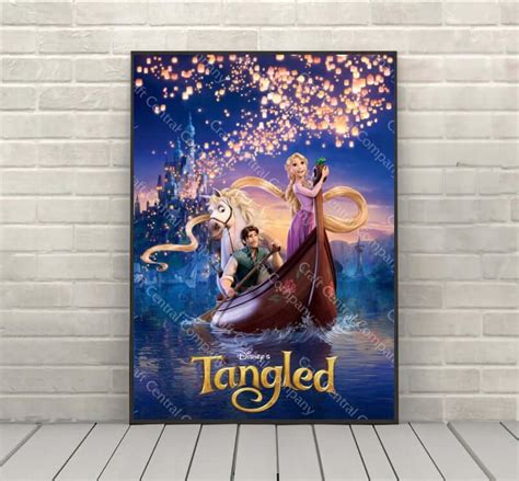 Tangled Disney Movie Poster – CraftCentralCompany