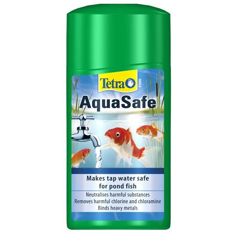 Tetra WaterSafe (AquaSafe Pond) Water Treatment (Makes Tap Water Safe)