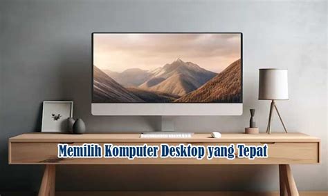 Panduan Memilih Komputer Desktop yang Tepat