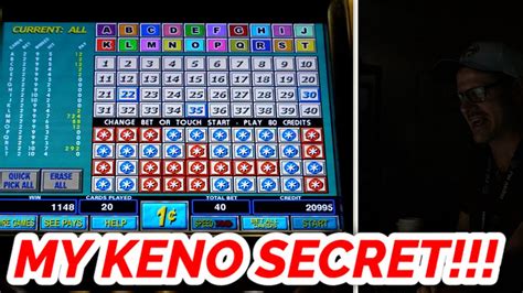 KENO SECRETS! - David Keno Lab #2 - YouTube