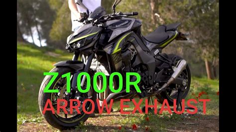 Z1000R Full System Arrow Exhaust [SOUND TEST + ACCELERATION] - YouTube