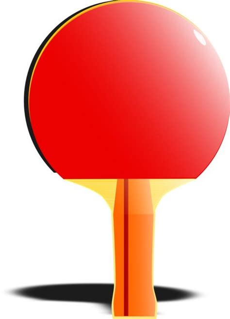 Ping pong paddle drawing free image download