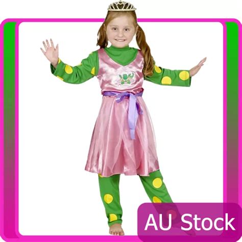 THE WIGGLES DOROTHY Dinosaur Tiara Ballerina Costume Dress Girls Kids Book Week $36.50 - PicClick AU