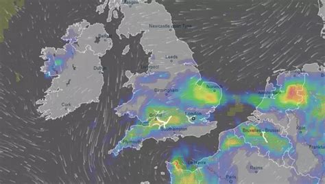 UK Thunderstorms mapped and when heavens could open amid weather ...