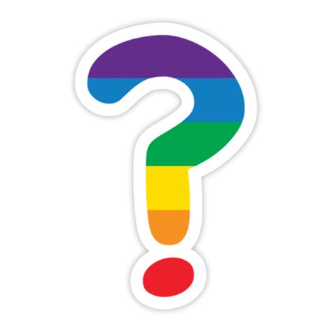 Download High Quality question mark transparent rainbow Transparent PNG Images - Art Prim clip ...