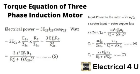 Three Phase Induction Motor Power Calculation - Infoupdate.org