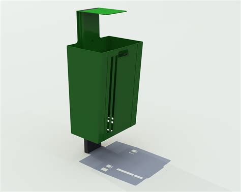 Park Trash Receptacle on Behance