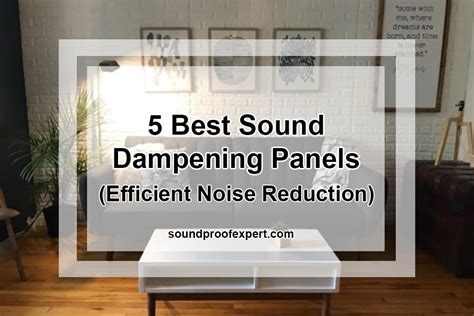 5 Best Sound Dampening Panels (Efficient Noise Reduction) - Soundproof ...