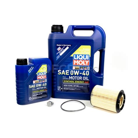 VW Oil Change Kit (0W40) - Liqui Moly KIT-00397 | FCP Euro