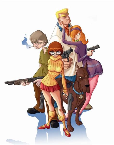 Scooby Doo and Gang all grown up... | Comics | Pinterest | Harley quinn ...