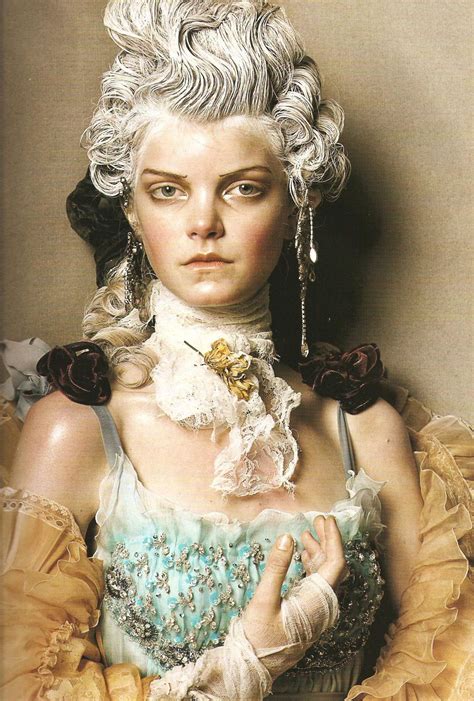 Marie Antoinette shoot for Vogue Italia 2008 shot by Stephen Meisel Steven Meisel, Marie ...