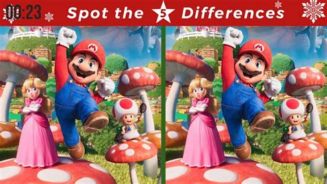 Spot the difference #400 | Movie Fiesta - The Super Mario Bros. Movie - YouTube