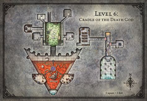 Mike Schley | All Individual Maps | Tomb of Annihilation; Cradle of the Death God - 5E (Digital ...