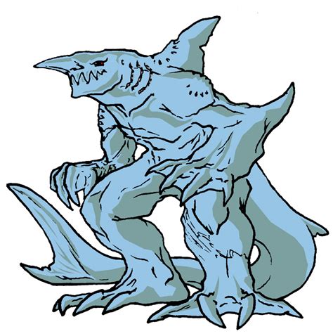 Shark Goblin by Moreeni on DeviantArt