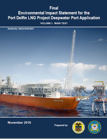 Delfin LNG receives Final Environmental Impact Statement - Delfin Midstream