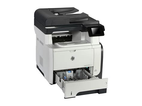 HP LaserJet Pro M521dn All-in-One Monochrome Touchscreen Laser Printer ...