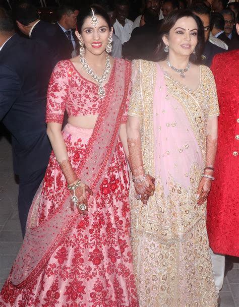 7 pictures that give us a look at Shloka Ambani’s wedding guest style | Vogue India