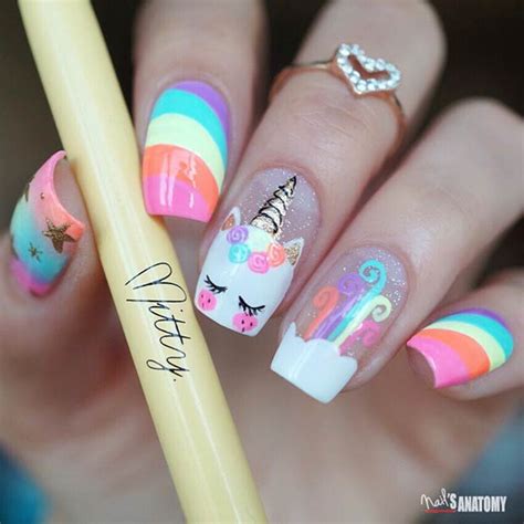 43 Magical Unicorn Nails That Are Taking Over Instagram - Page 3 of 4 ...