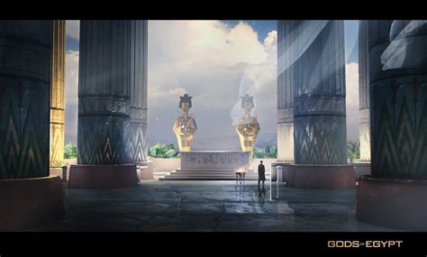 Gods of Egypt Concept Art by Gerhard Mozsi | Concept Art World