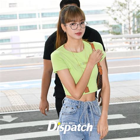 Lisa at Incheon Airport Heading to Thailand for AIS Anniversary Event