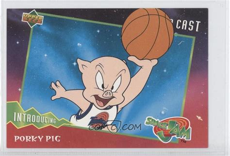 1996 Upper Deck Space Jam - [Base] #4 - Porky Pig - COMC Card Marketplace