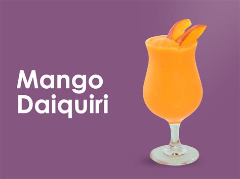 Mango Daiquiri | Recipes | FUNKIN COCKTAILS | FUNKIN COCKTAILS