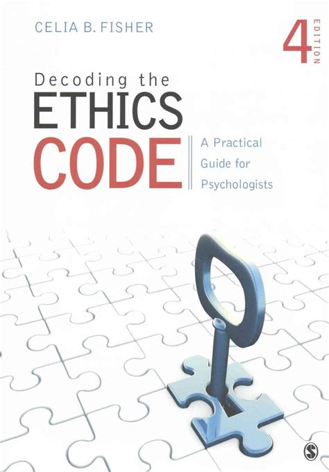 Decoding the Ethics Code: A Practical Guide for Psychologists | Psychologist books, Psychologist ...