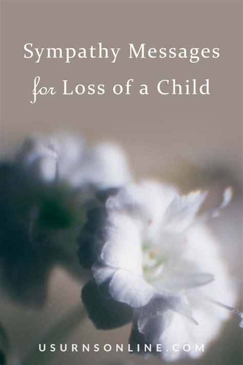 60 Comforting Sympathy Messages for Loss of a Child » US Urns Online