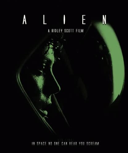 Alien Movie Poster GIF - Alien Movie Poster Sigourney Weaver - Discover & Share GIFs