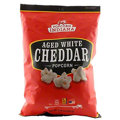 Popcorn, Indiana Aged White Cheddar, 5.75 oz – Central Market