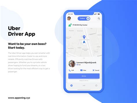 Dribbble - dribbble_uber_driver_app.jpg by Mahima Mahajan