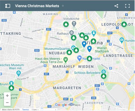 Vienna Christmas Market 2024 Map - Gayel Joelynn
