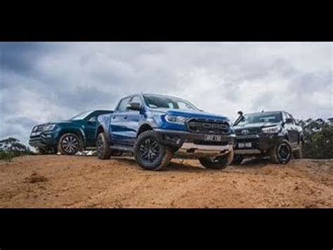 2019 FORD RANGER RAPTOR VS 2020 TOYOTA HILUX LEGEND 50 VS 2019 ...