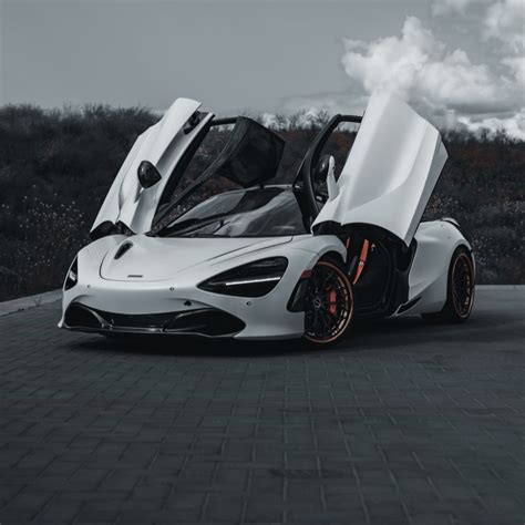 White McLaren 720s - Brixton Forged™