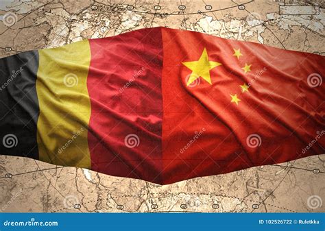 Belgium and China stock illustration. Illustration of policy - 102526722